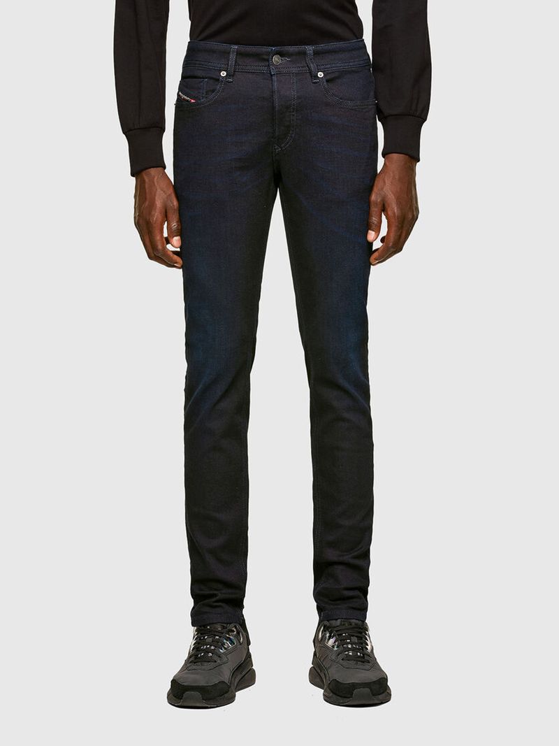 Jeans Skinny Diesel Sleenker 0095x Homem - Azuis Escuro KUOSE-0534